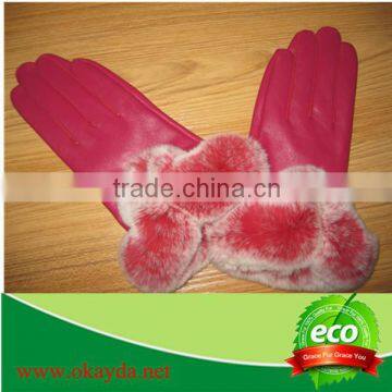 China Wholesale Genuine Leather glove for women