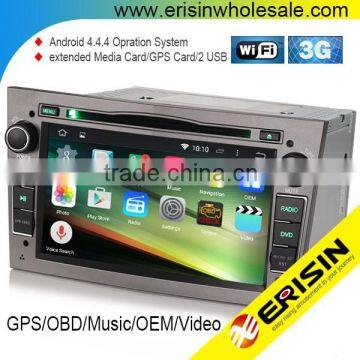 Erisin ES2681P 7" Android 4.4.4 Bluetooth Car DVD Player GPS for Opel Vectra