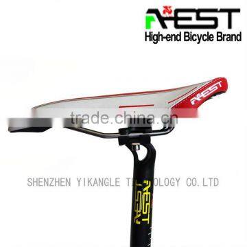 AEST cheap price MTB bicycle leather saddlle