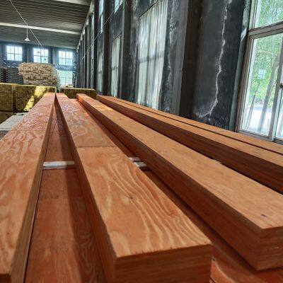 LVL Lumber for Roof Construction Wooden Birch Poplar LVL Timber (laminated Veneer Lumber) Veneer Board Beam