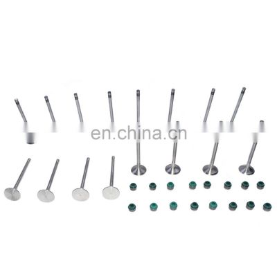 8x Intake & 8x Exhaust Valves Kit For VW Golf Passat Audi A3 A4 A5 A6 Q3 TT 2.0T