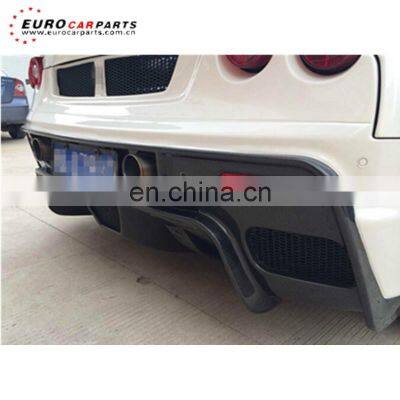 F430 rear bumper fit for asi style Frp or carbon fiber material rear bumper and rear lip