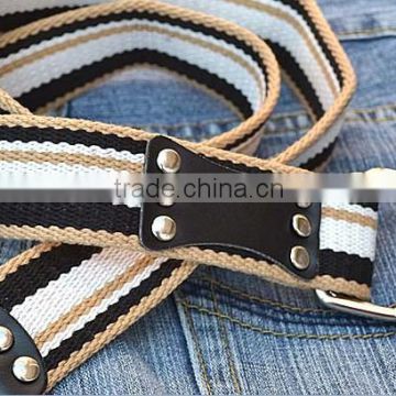 Fashion Woven Jeans studed belt