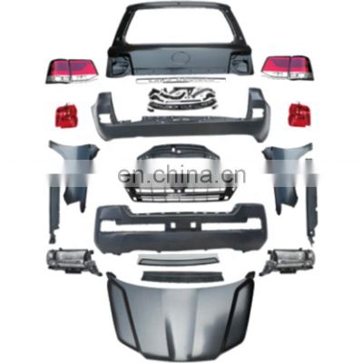 high quality auto car accessories bodykit body kit sets for TOYOTA land cruiser LC200 2008-2015 upgrade to 2016-up