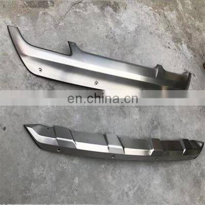 Stainless Steel Front and Rear Bumper Guard Bumper Guard Protector for 2015-2018 Hyundai Tucson Bull Bar