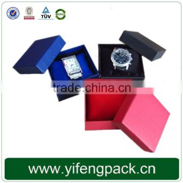 Custom high quanlity paper gift wrap box for watch wholesale