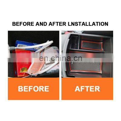 Interior Accessories Parts Silicone Armrest Rest Storage Box Center Control Console Organizer Tray For Hyundai Encino photo-3