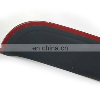 Custom Logo 4x4 Plastic Black Car Rain Sun Door Window Visor for Mitsubishi Triton L200 2015 2019 2020 2021 photo-5