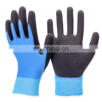 Nylon Nitrile Glove Safety Work Gloves