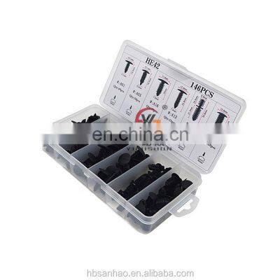 HE42 Car parts bumper retainers clips nylon car trim tool 270Pcs