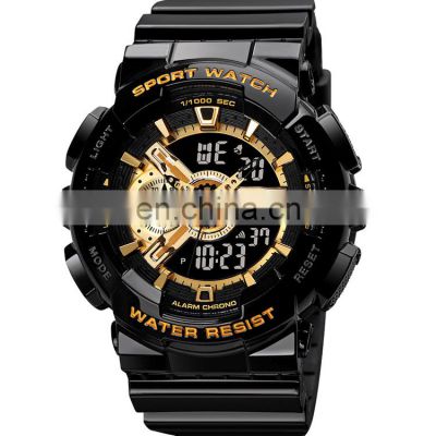 SKMEI 1688 G Watch Style Digital Watches Analog Digital Luxury LED Display Rubber Sport Watches For Men