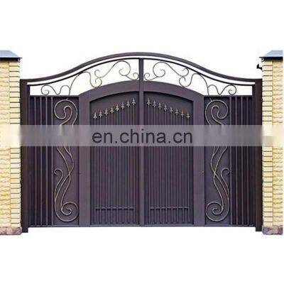 CBMMART Cheap Modern House High Quality Wrought Iron Main Gates Designs Front door Security Gate and Fencing