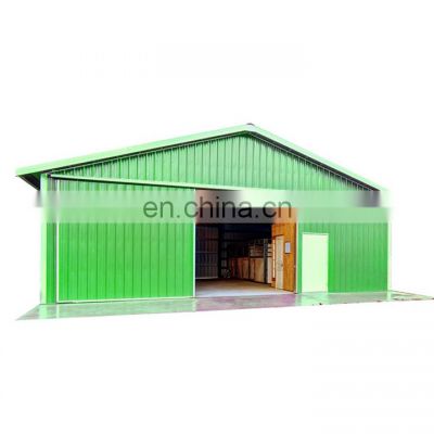 Multifunctional ethiopia prebuilt multi span single slope prefabricated structural steel industrial workshop