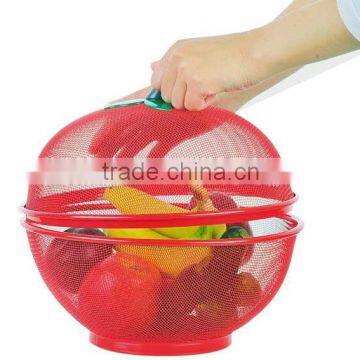 KH Steady Product Quality Cute Apple Shape Fruit Basket photo-2