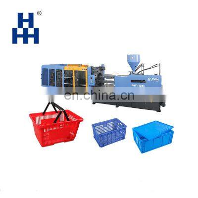 full automatic plastic crate injection molding machine