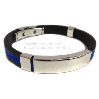 Personalised Military Silicone Rubber Bracelets Wholesale