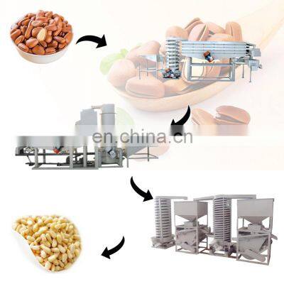 Hot sale Pine nut peeling cracker machine