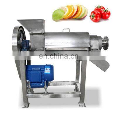 100-500kg/H Spiral Juice Extractor Multi-Function Juicer Industrial Apple/Orange/Vegetable Juicer Apple Juicer