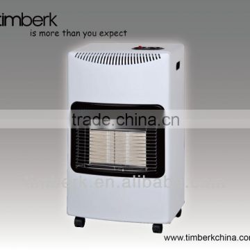 Soft infrared gas convection heaters white color