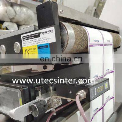 UTS320H High Speed Narrow Web Automatic Medicine Wine Label Cutting Machine, Blank Barcode Sticker Slitter Rewinder photo-2