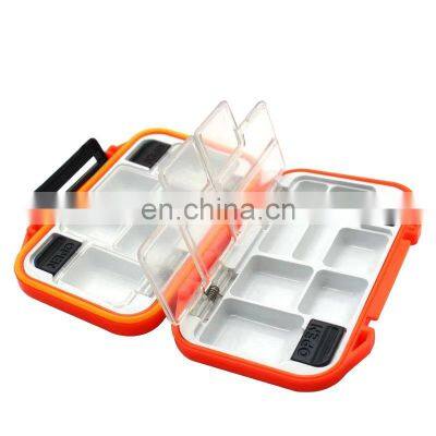 PP Plastic Small Multifunction Clear Storage Case 5 Compartments Fishing Tackle Accessory Lure Box photo-4