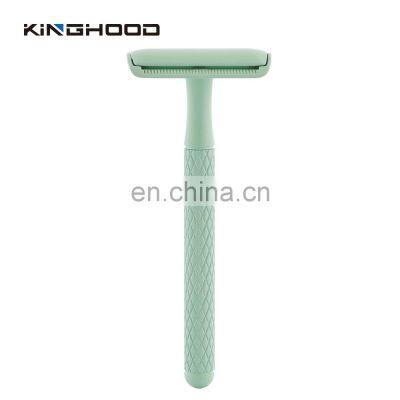 Professional Custom Stainless Steel Barber Straight Razor Shaving Blades Safety Rasoir Green Shavers Straight Shaving Razor photo-5