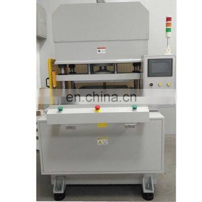 Automatic Servo Control 500x600mm 300ton Four Post Press Three Beam 4 Column Hydraulic Press photo-4