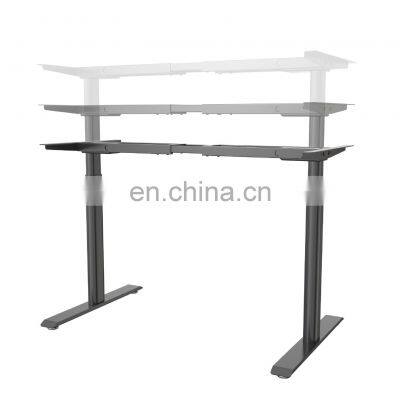 Custom OEM Popular Height Tech Table Custom Office Electric Height Adjustable Standing Desk photo-5