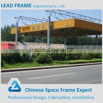 Suitable Different Shapes Structure Building Toll Station Truss Design photo-3