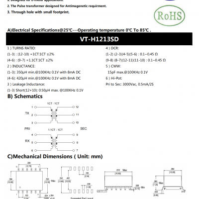 VT-H1213SD