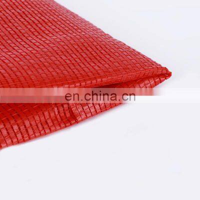 Raschel Leno Mesh Bag Roll 50x85cm 10kg 30kg 50kg Custom Large PP Draw String Potato Onion Bag With Drawstring photo-2