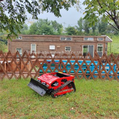 remote controlled brush cutter, China tracked robot mower price, slope mower cost for sale