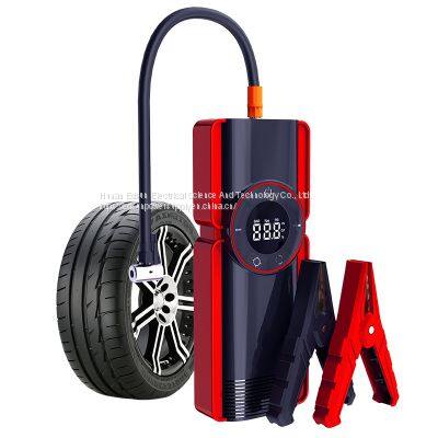 EDSUN multifunctional automobile emergency jump starter mobile power supply with Air pump and light