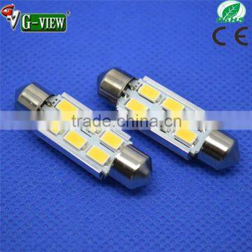 Car accessory fashionable 12v DC led car canbus festoon light 39mm samsung 5630 6SMD led strip 12month warranty