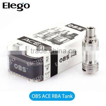 New Coming OBS ACE Tank With Top Filling Design OBS RTA Tank Wholesale From Elego photo-2