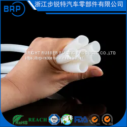 Medical grade 2 inch rubber hose Silicone extrusion Tubing Chemical resistance silicone rubber hose