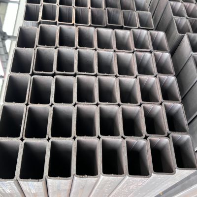 Factory supplier black carbon steel mild steel erw steel pipe welded pipes and square tubes