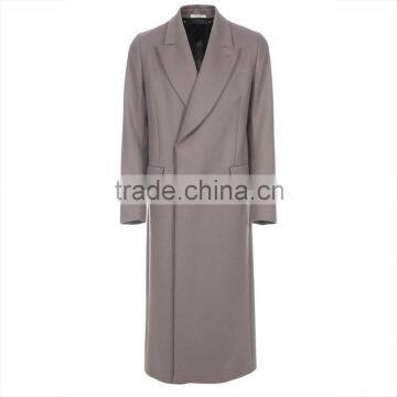 Men's brown long coat