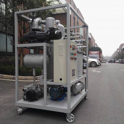 Portable High Vacuum Transformer Oil Filtering Factory Purification Machine photo-4