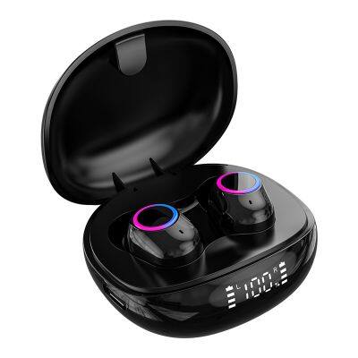 F8 Tws New Arrival BT5.2 True Wireless Headphones Headset Earbuds Digital Electric Waterproof Noise Reduction Wireless Earphone