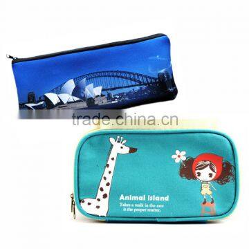 Mini Neoprene Sleeve Soft accessories bag pencil case