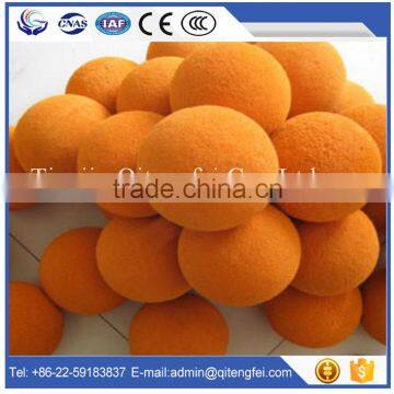 New technology and good quality concrete pumps cleaning sponge ball