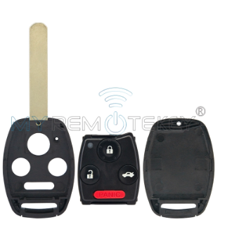 PN 35118-TR0-A00 Remote Key 4 Button 313.8Mhz for Honda Civic 2012 2013 FCC N5F-A05TAA photo-3