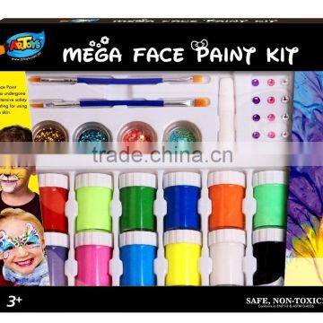 Face paint for football fans, make up for party, FDA, glitter face paint, glow in the dark                        
                                                Quality Choice