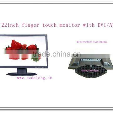 22 Inch LCD Touch Screen Monitor For Desktop Computer With Waterproof Monitor