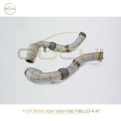 Exhaust Downpipe for BMW X5 X6 LCI G05 G06/X5M X6M F95 F96 LCI Stainless Steel Performance Upgrade Increase High-performance Auto Parts photo-2