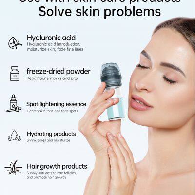 Original Manufacturer HN30 Microneedling Mesotherapy Dermastamp Micro Hydra Needle Derma Stamp Roller Face Serum Applicator Pen photo-2