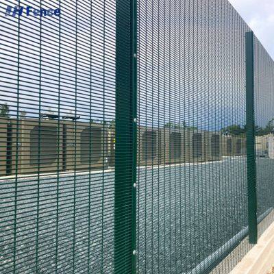 358 Clear Anti Climb Clear View Fence 358 Galvanized Fence Metal Steel Outdoor Clear Security Fence Anti-climb