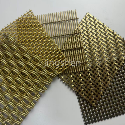 Pre-Crimped Stainless Steel Wire Woven Mesh for Interior Decor Plain Weave ISO9001 Certified Customizable Sizes Welding photo-1