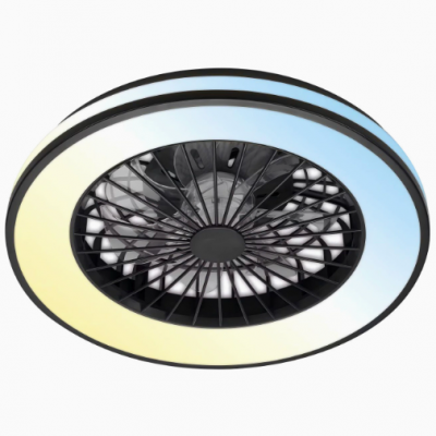 New 20 Inch RGB Variable Frequency Tri Color Dimming Fan Light/timed Bedroom Fan With Silent DC Motor（Wechat:13510231336）